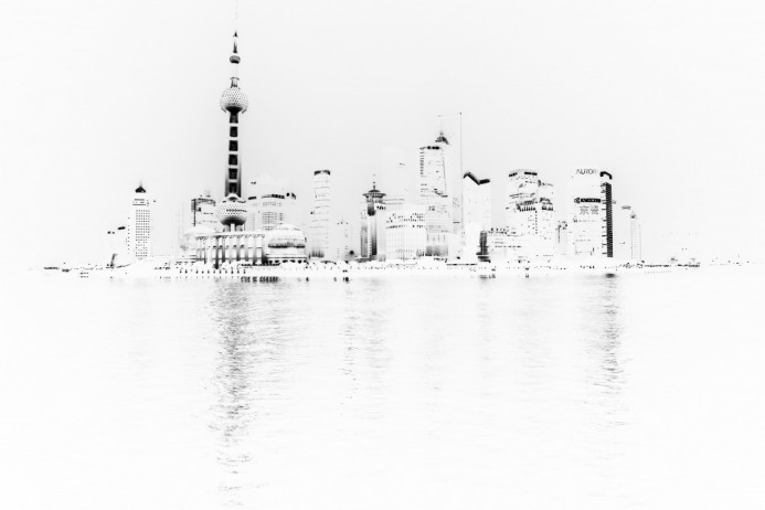 full black white shanghai